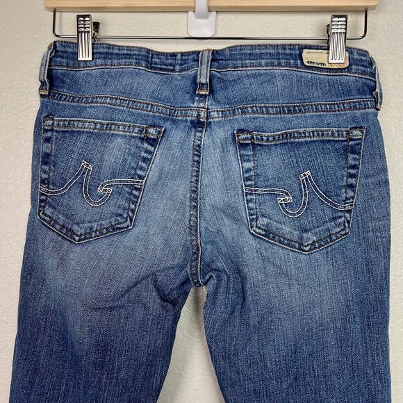 AG Adriano Goldschmeid Womens Stilt Cigarette Jeans Denim Size 27 Slim Straight - Picture 9 of 11
